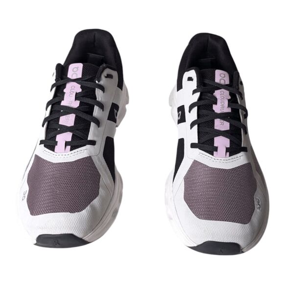 On Running Women's Athletic Shoes - Black and Gray - Picture 4 of 16